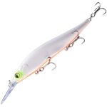 Lifcausal - appt artificiel pour bar, hameon triple, minnow plongeur moyen, 13, 5 cm, 14, 7 g