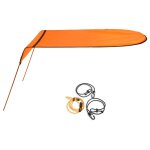 Gta - lifcausal auvent de protection solaire pour kayak et cano monoplace