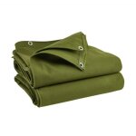 Lifcausal - bche en toile de coton 22m, rsistante, pour camping et abri d'ombre