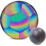 Ballon de football rflchissant avec clairage nocturne et flash pour appareil photo, ballon de football ...