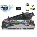 Caméra de tableau de bord dvr 2048p, double caméra avant et arrière, enregistreur de conduite avec écran ... Caméra de tableau de bord dvr 2048p, double caméra avant et arrière, enregistreur de conduite avec écran ...