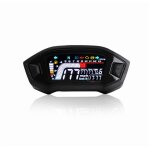 Compteur de vitesse et tachymètre universel pour motos, jauge digitale lcd pour 1, 2 ou 4 cylindres, ... Compteur de vitesse et tachymètre universel pour motos, jauge digitale lcd pour 1, 2 ou 4 cylindres, ...