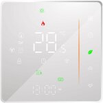 Lifcausal - contrleur de temprature de thermostat intelligent 2. 4ghz wifi hebdomadaire programmable ...