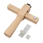 Coupe - sangles en cuir rglables outil de coupe de ceinture en cuir coupe - bandes de cuir en bois outils ...