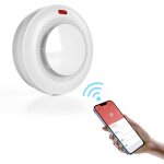Détecteur de fumée intelligent wifi, alarme incendie, vérification automatique, application tuya, détection ... Détecteur de fumée intelligent wifi, alarme incendie, vérification automatique, application tuya, détection ...