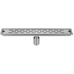 Lifcausal - drain de douche linaire rectangulaire de 20 pouces avec crpines amovibles anti - odeurs ...