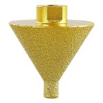 Fraise  chanfreiner diamante filetage m10 fraise  chanfreiner diamante ouvre - trou pour trous existants ...
