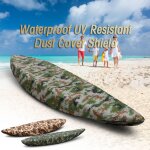 Housse de protection universelle professionnelle pour kayak, cano, bateau, impermable, rsistante aux ...