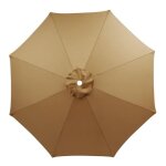 Housse de remplacement pour parasol de marché 7. 5ft / 9ft / 10ft toile imperméable anti - uv compatible ... Housse de remplacement pour parasol de marché 7. 5ft / 9ft / 10ft toile imperméable anti - uv compatible ...