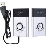 Interphone vocal sans fil avec moniteur de conversation bidirectionnel et 1 bouton d'unité extérieure ... Interphone vocal sans fil avec moniteur de conversation bidirectionnel et 1 bouton d'unité extérieure ...