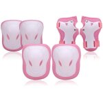 Lifcausal - kids knee pads set 6 in 1 protective gear kit knee elbow pads with wrist guards children ... Lifcausal - kids knee pads set 6 in 1 protective gear kit knee elbow pads with wrist guards children ...