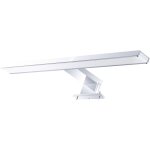 Lifcausal - lampe frontale  led pour miroir ac110 - 240v 10 w en aluminium chrom moderne et tanche ...