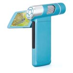 Microscope portable de poche andonstar ad203 5x  1000x cran lcd rversible 4 pouces avec 8 leds pour ...