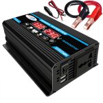Lifcausal - onduleur numérique intelligent pour voiture 4000 w, 2 ports de sortie usb, convertisseur ... Lifcausal - onduleur numérique intelligent pour voiture 4000 w, 2 ports de sortie usb, convertisseur ...