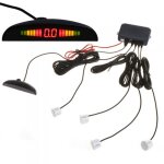 Système de capteur de stationnement automobile, radar de recul avec 4 capteurs et alerte sonore Système de capteur de stationnement automobile, radar de recul avec 4 capteurs et alerte sonore
