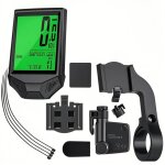Vélo computer: compteur de vitesse et d'odomètre sans fil, écran lcd waterproof avec rétroéclairage, ... Vélo computer: compteur de vitesse et d'odomètre sans fil, écran lcd waterproof avec rétroéclairage, ...