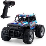 Lifcausal - voiture tlcommande, vhicule tout - terrain lectrique rechargeable 2, 4 g avec lumires ...