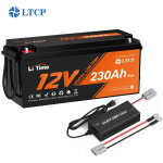 Lifepo4 batterie 12v 230ah plus protection de basse temprature & 12v 20a lithium chargeur de batterie ...