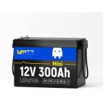 Lifepo4 batterie 12v 300ah lithium avec des cellules de qualit a et bms pour moteur de pche  la trane, ...