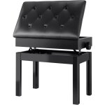 Liferun - banc de piano réglable en hauteur, banquette tabouret siège, tabouret de piano avec rangement ... Liferun - banc de piano réglable en hauteur, banquette tabouret siège, tabouret de piano avec rangement ...