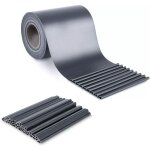 Liferun - bandes brise - vue pvc 50m19cm + 35 clips pour clture jardin terrasse