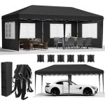 Liferun - tonnelle pliante 3x6, tonnelle de jardin exterieur 420d oxford, impermable tente de reception ...