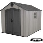 Lifetime abri de jardin rough cut 7. 38m2 (2. 43x3. 04m) pehd 60356 Lifetime abri de jardin rough cut 7. 38m2 (2. 43x3. 04m) pehd 60356