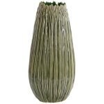 Light&living - vase kopra en céramique vert foncé ? Ø24, 5x52 cm Light&living - vase kopra en céramique vert foncé ? Ø24, 5x52 cm