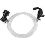 Ligne de bi�re de 100 cm avec robinet de pique - nique de f�te et d�connexion de verrouillage � bille ...