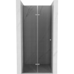 Mexen - lima porte de douche pliante 80 cm, graphite, chrome - 856 - 080 - 000 - 01 - 40