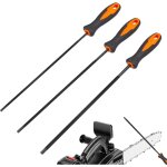 Lime chaine tronconneuse, 3 pcs lime tronconneuse, affutage chaine de tronconneuse, avec poign�e, il ...