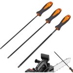 Lime chaine tronconneuse, 3 pcs lime tronconneuse, affutage chaine de tronconneuse, avec poign�e, il ...