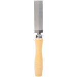 Lime losange diamant�e manche en bois m�tal verre meulage outil de jardinage (3in)