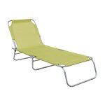 Linder exclusiv chaise longue de jardin réglable verte Linder exclusiv chaise longue de jardin réglable verte
