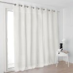 Linder - voilage grande largeur semi - transparent blanc cassé 300x280 cm Linder - voilage grande largeur semi - transparent blanc cassé 300x280 cm