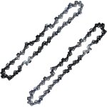 Linduxe lot de 2 chanes de trononneuse 8 pour trononneuse dewalt dcps620 dcps620b dcps620m1 20 v max ...