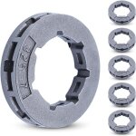 Linduxe lot de 6 pignons d'entranement (. 325) 19 mm, petite cannelure 7t pour trononneuse husqvarna ...