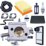 Linduxe carburateur ts400 pour scie à béton sthil ts400 ts 400, carburateur avec kit de filtre à air ... Linduxe carburateur ts400 pour scie à béton sthil ts400 ts 400, carburateur avec kit de filtre à air ...