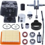 Linduxe kit de piston de vilebrequin de cylindre de 35 mm pour débroussailleuse à fil stihl fs120 fs200 ... Linduxe kit de piston de vilebrequin de cylindre de 35 mm pour débroussailleuse à fil stihl fs120 fs200 ...