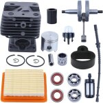Linduxe kit de piston de vilebrequin de cylindre de 35 mm pour débroussailleuse à fil stihl fs120 fs200 ... Linduxe kit de piston de vilebrequin de cylindre de 35 mm pour débroussailleuse à fil stihl fs120 fs200 ...
