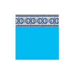 Piscineo - liner piscine 75 / 100 bleu foncé avec frise oxford 5x3m h1. 20m Piscineo - liner piscine 75 / 100 bleu foncé avec frise oxford 5x3m h1. 20m