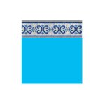 Piscineo - liner piscine 75 / 100 bleu foncé frise oxford Ø3. 60m h1. 20m Piscineo - liner piscine 75 / 100 bleu foncé frise oxford Ø3. 60m h1. 20m