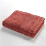 Drap de bain 90x150 cm - 100% coton - terracotta