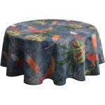 Le linge de jules - nappe anti - taches cerrado - ronde 160 cm