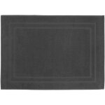 Le linge de jules - tapis de bain 50 x 70 cm - 100% coton - 700 gr / m2 - anthracite Le linge de jules - tapis de bain 50 x 70 cm - 100% coton - 700 gr / m2 - anthracite