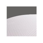 Protge table bulgomme pais - nappe ronde 135 cm - blanc