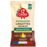 Lingette d�poussi�rante savon noir huile de lin x20 - diapar distribution alimentaire parisienne