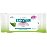Lingettes dsinfectantes mains x12 - sanytol