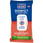 Lingettes d�sinfectantes et nettoyantes - blue wonder - 72 pi�ces