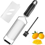 Linghhang - 1 pc r�pe � fromage, r�pe en acier inoxydable, r�pe � parmesan, r�pe � agrumes, r�pe de cuisine, ...